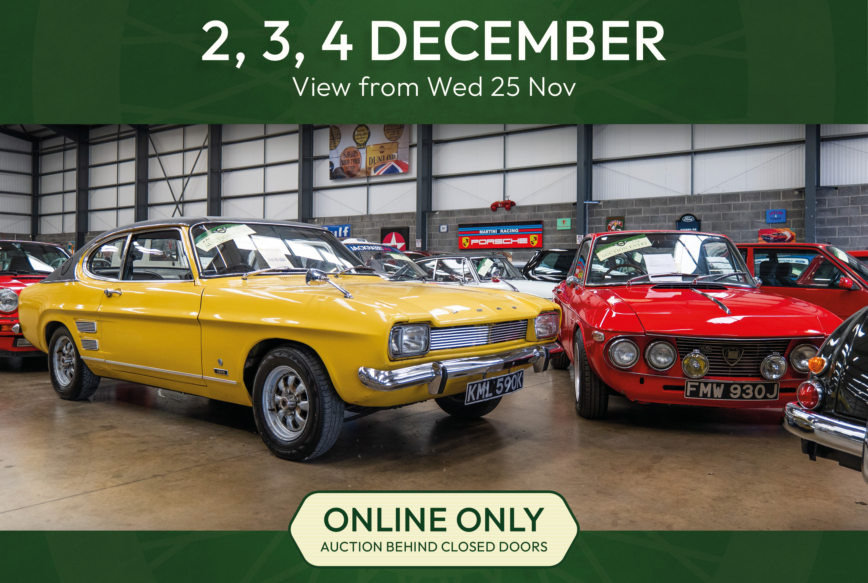 December Classic Vehicles & Memorabilia Auction